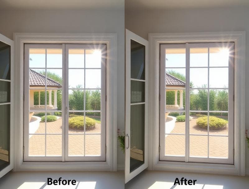 Villa Windows — Before & After