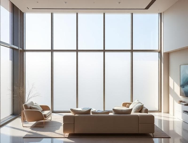 Apartment in Pearl Qatar — Privacy Film